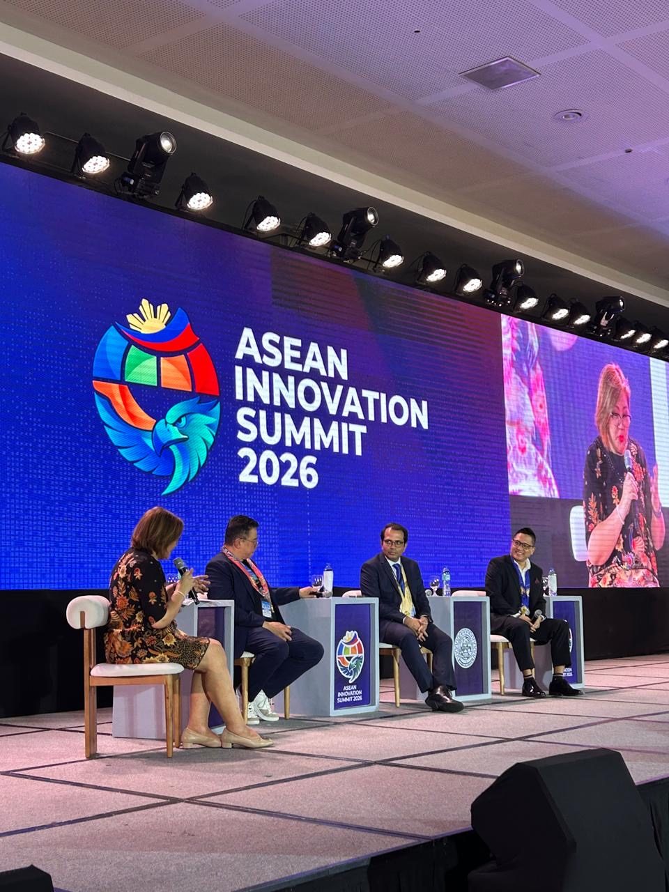 Jay Jaboneta on a panel at the Davao–Borneo Corridor Growth Forum, held during the ASEAN Innovation Summit 2026 in Davao City